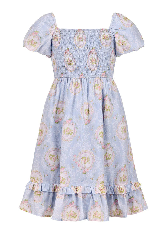 Blooming Bows Girls Dress