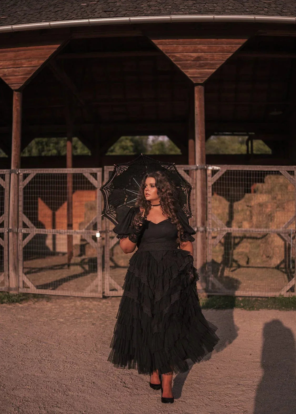 Thumbelina Dress Black