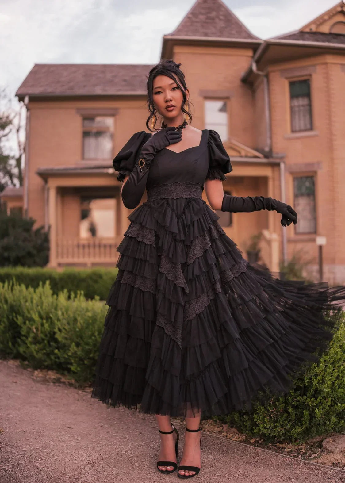 Thumbelina Dress Black